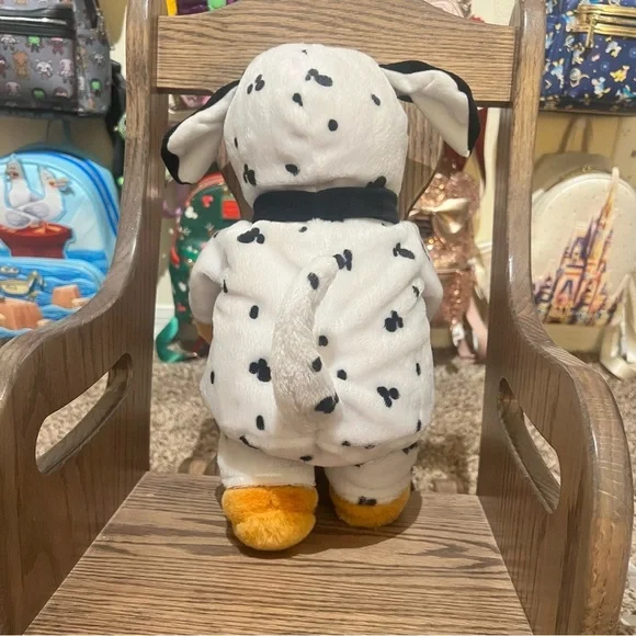Winnie the Pooh Dalmatian Costume Valentines Day Plush Stuffed Animal - Picture 2 of 2